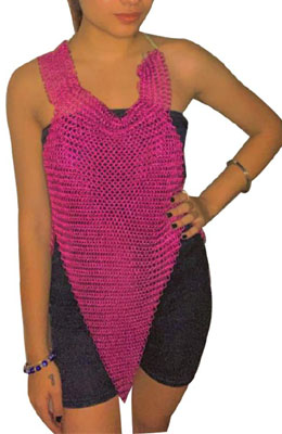 Chainmail Top, Skirts, Dress